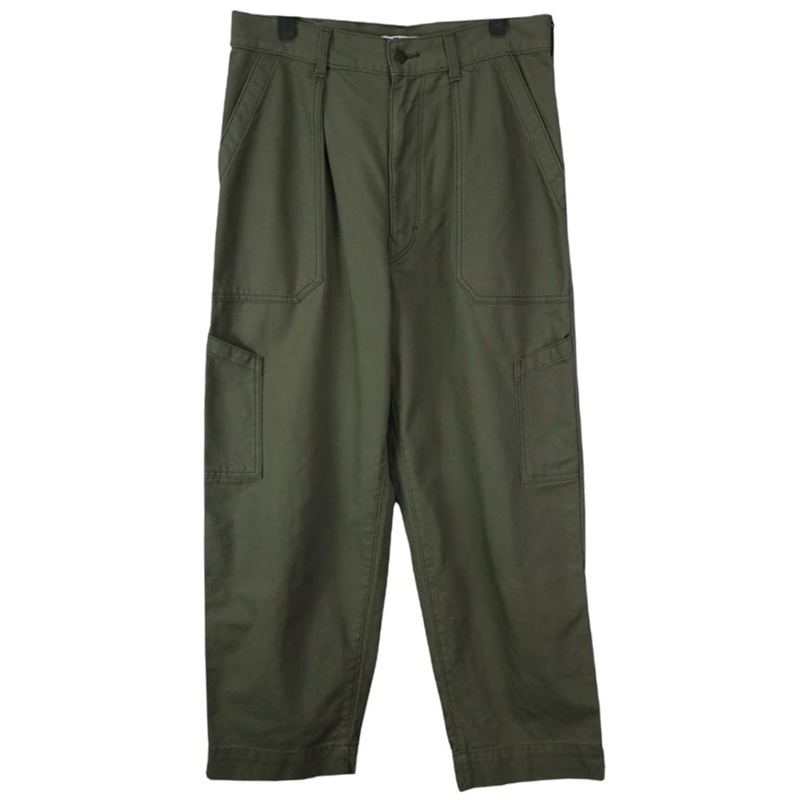 [유니클로 U 르메르] 루즈핏 워크 팬츠 올리브 M19428 상품이미지2