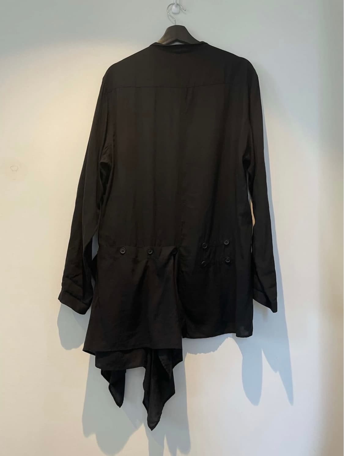 요지야마모토 뿌르옴므 ss21 프릴 블라우스 상품이미지3