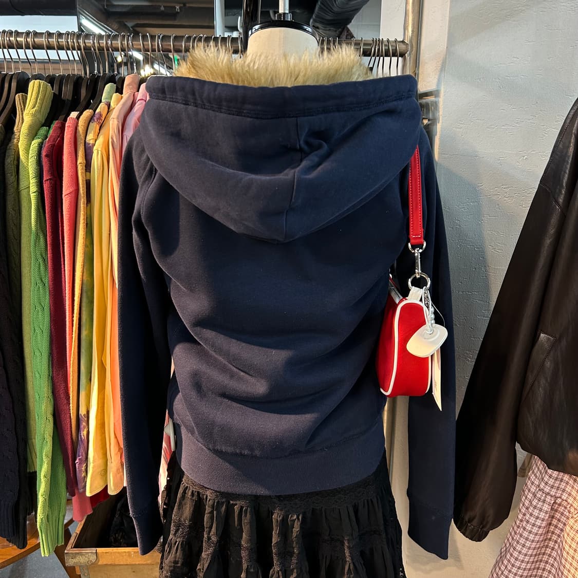 Abecrombie Sherpa Zip-Up Hoodie 상품이미지6