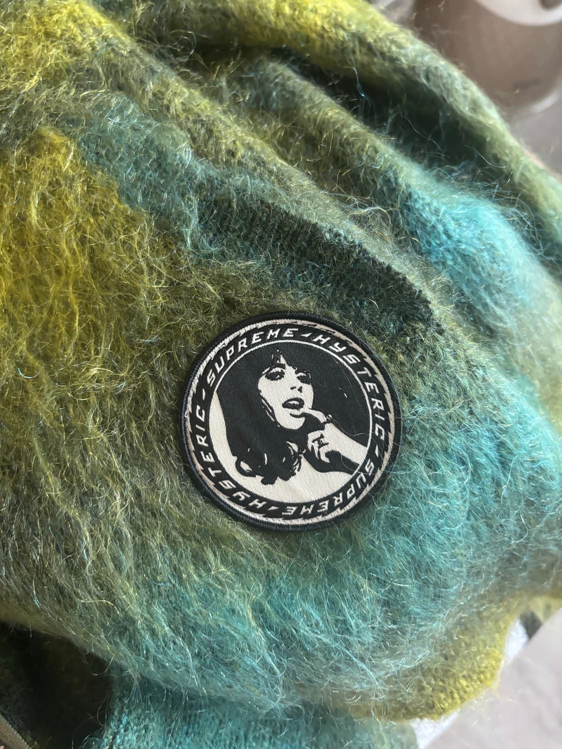 [L] 슈프림 히스테릭글래머 모헤어 후드집업 상품이미지5