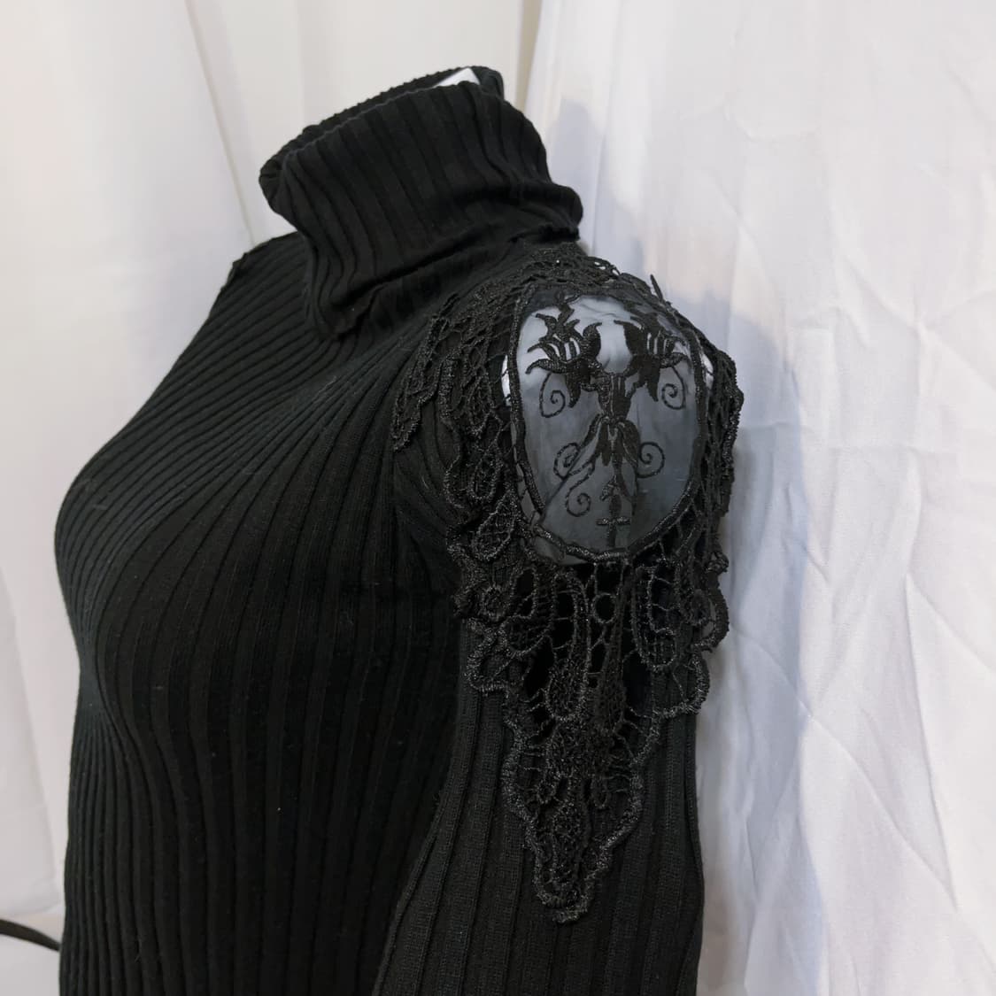 Oriental see-through turtleneck 상품이미지3