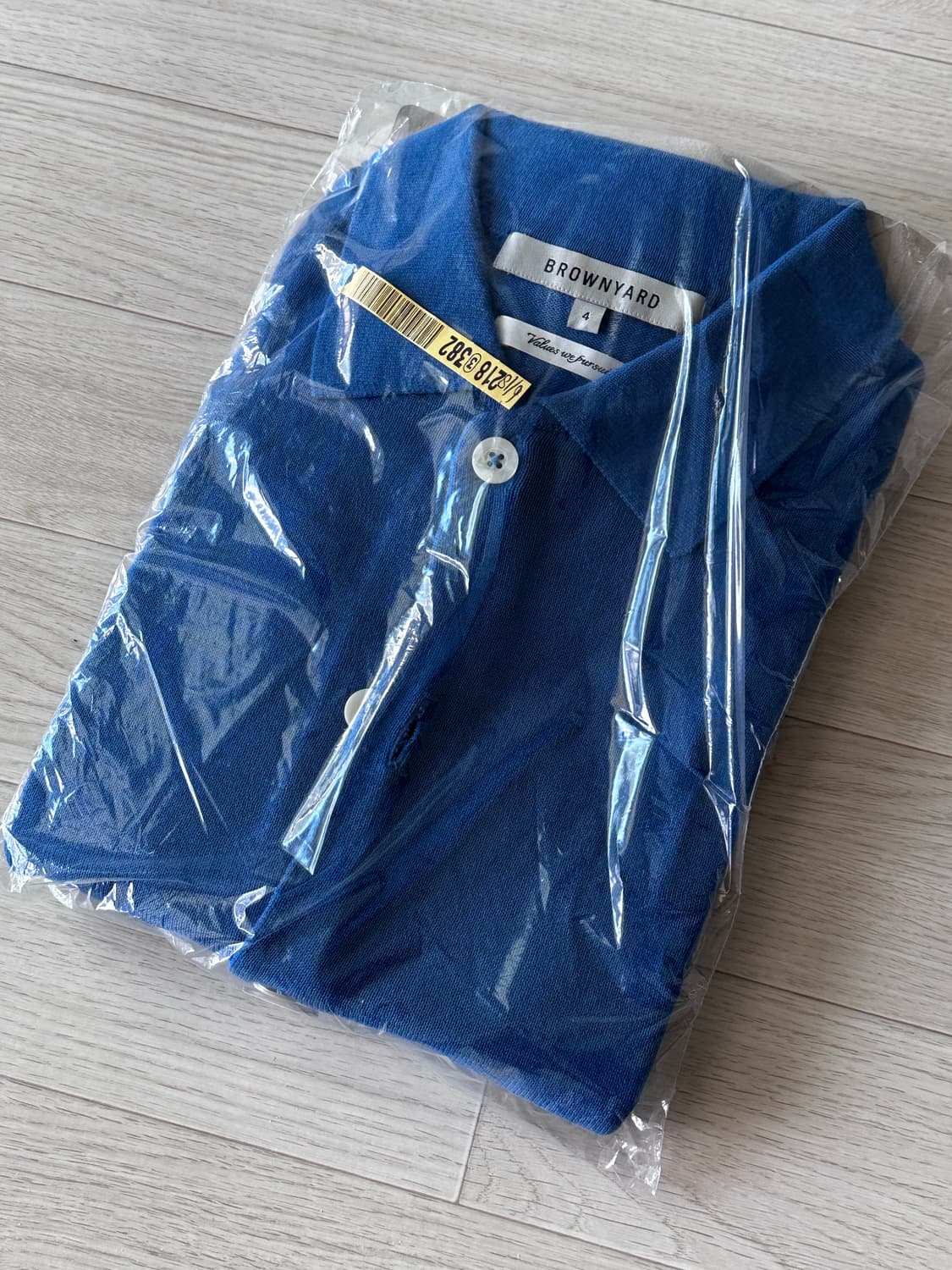 [4] 브라운야드 카라 가디건 블루 상품이미지2