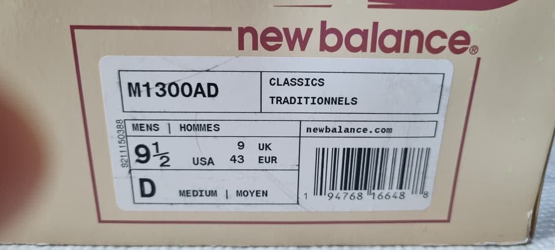 뉴발란스 1300 에임레온도르 더스티 핑크 275 상품이미지8