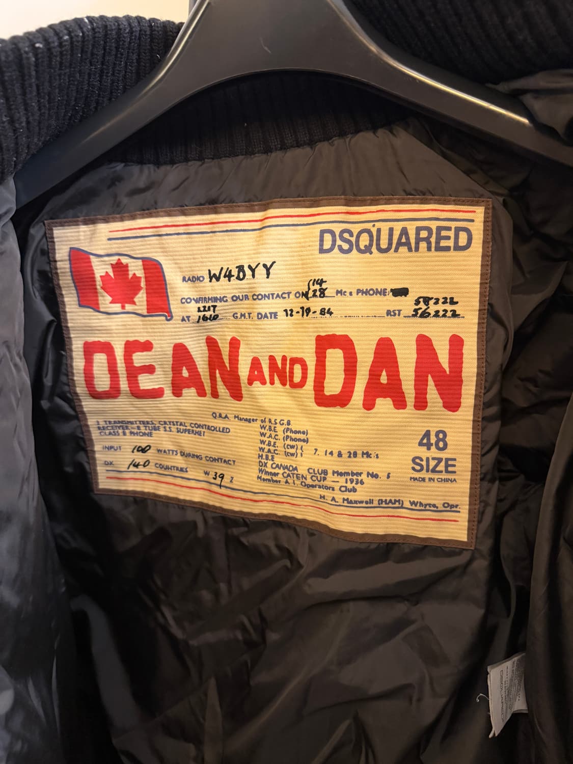 디스퀘어드 퍼후드 패딩자켓 (국내유일) 상품이미지5