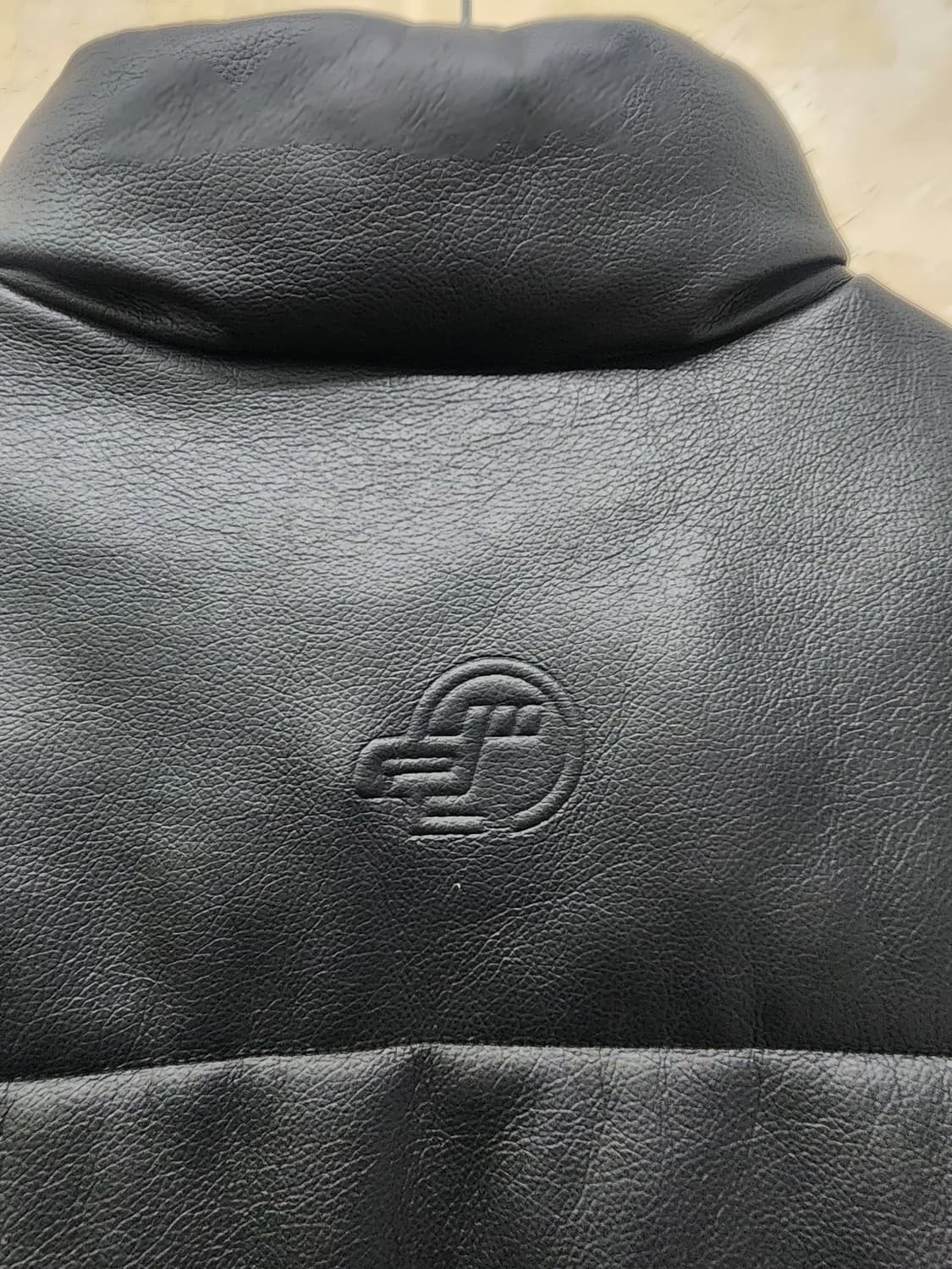 자라 레더 블랙 점퍼 XL 상품이미지3