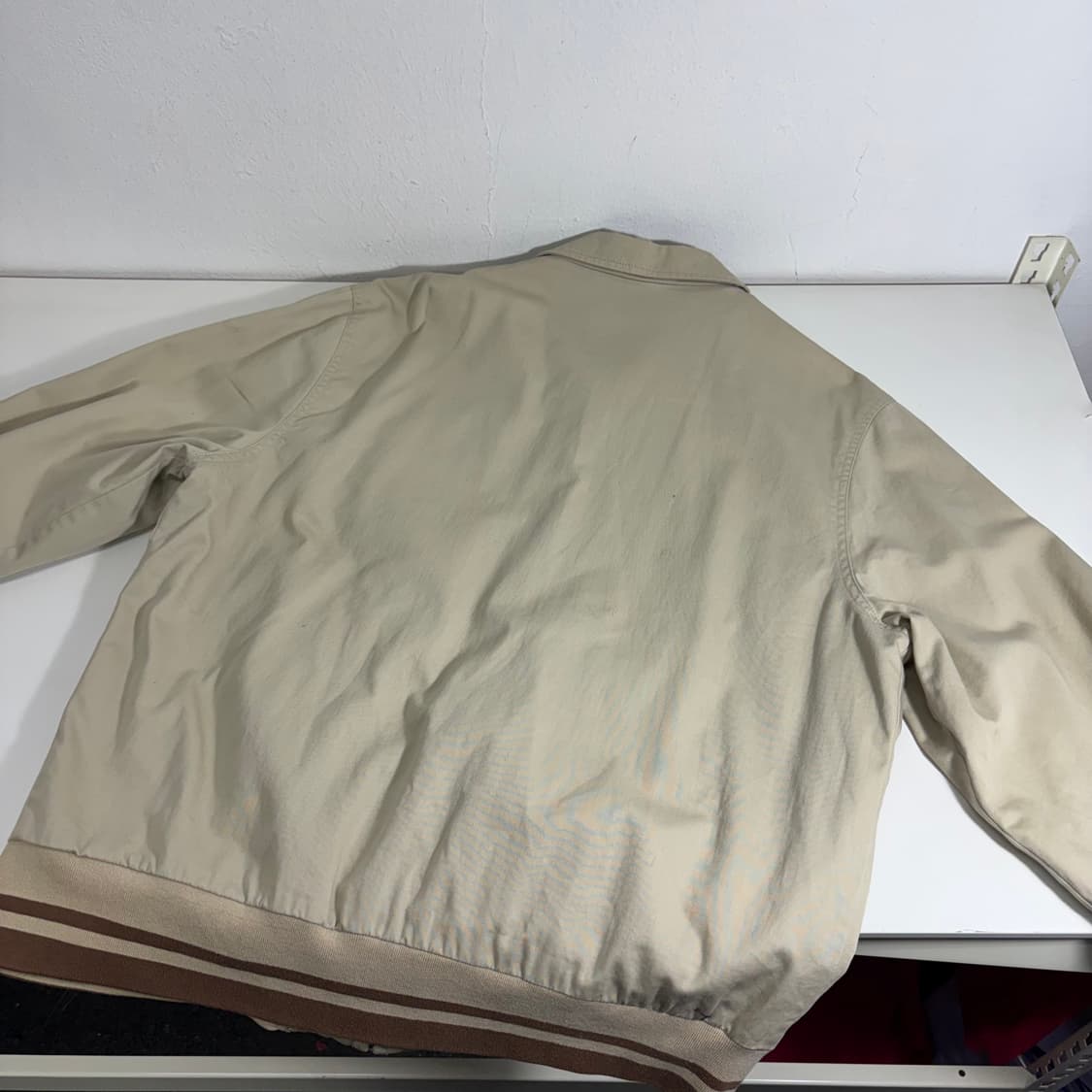 100 리바이스 레드탭 베이지 바시티자켓 상품이미지3