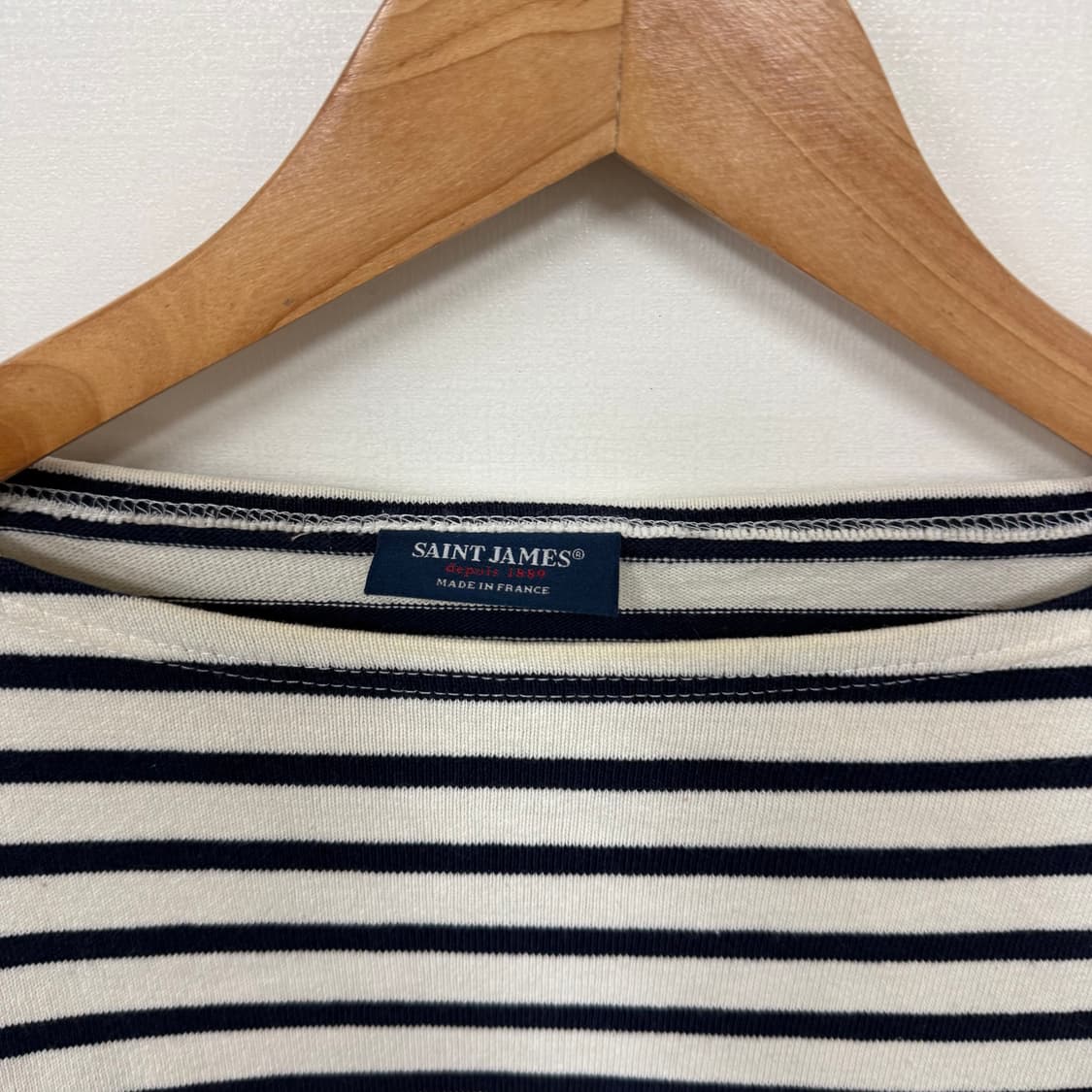 세인트제임스 엘보패치 스트라이프 티셔츠M 상품이미지2