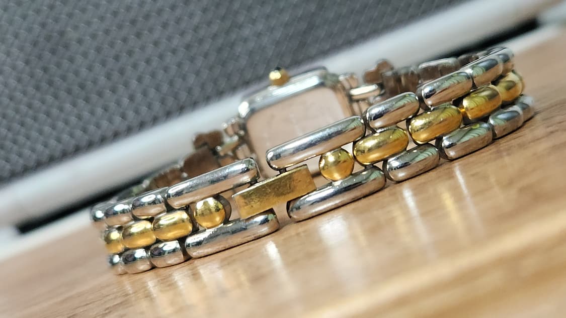 # 홍콩메이드 빈티지 여성 명품 골드콤비 시계 급처 상품이미지4