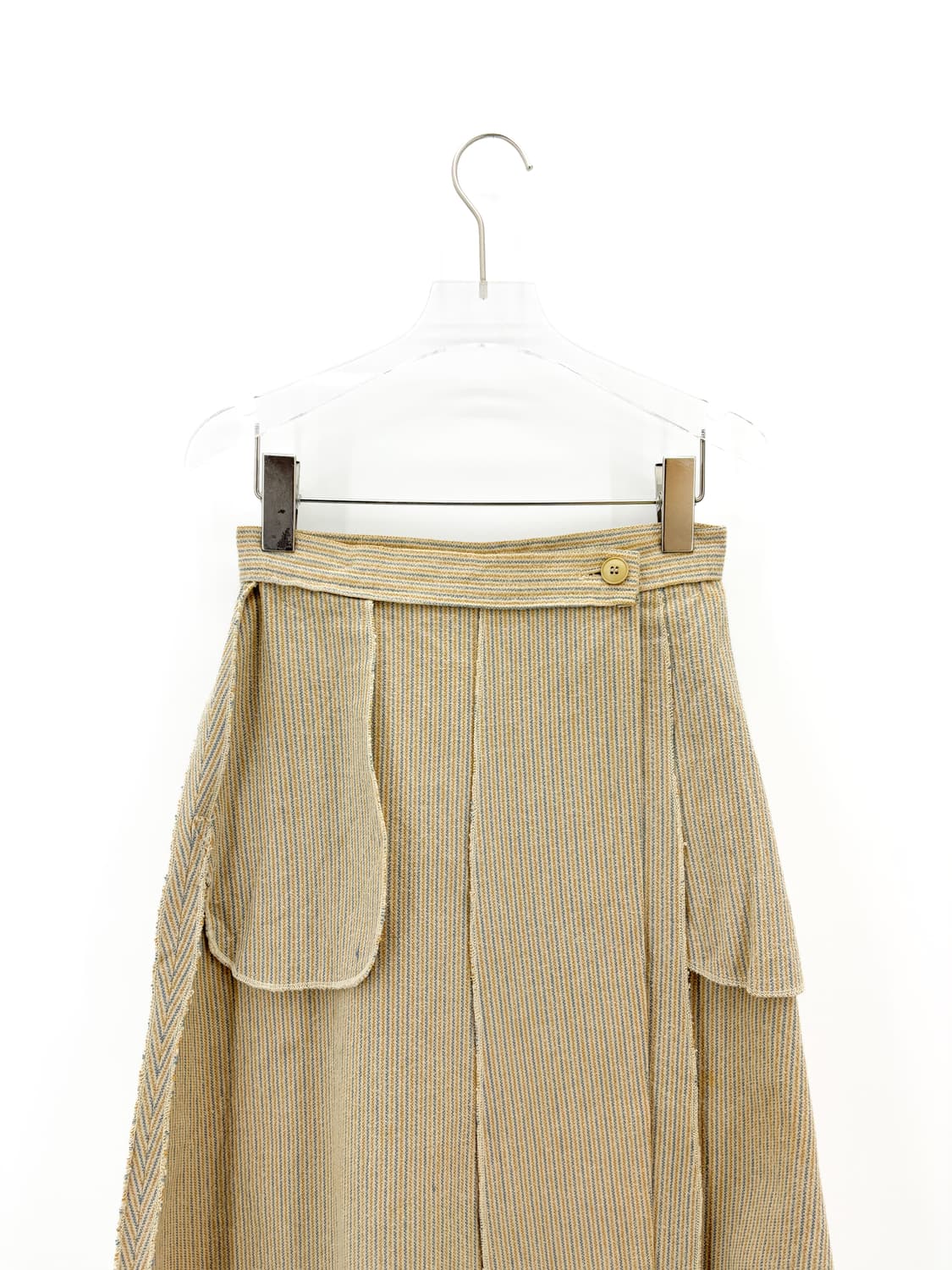 70’s 이세이미야케 스포츠 스트라이프 랩 스커트 상품이미지3