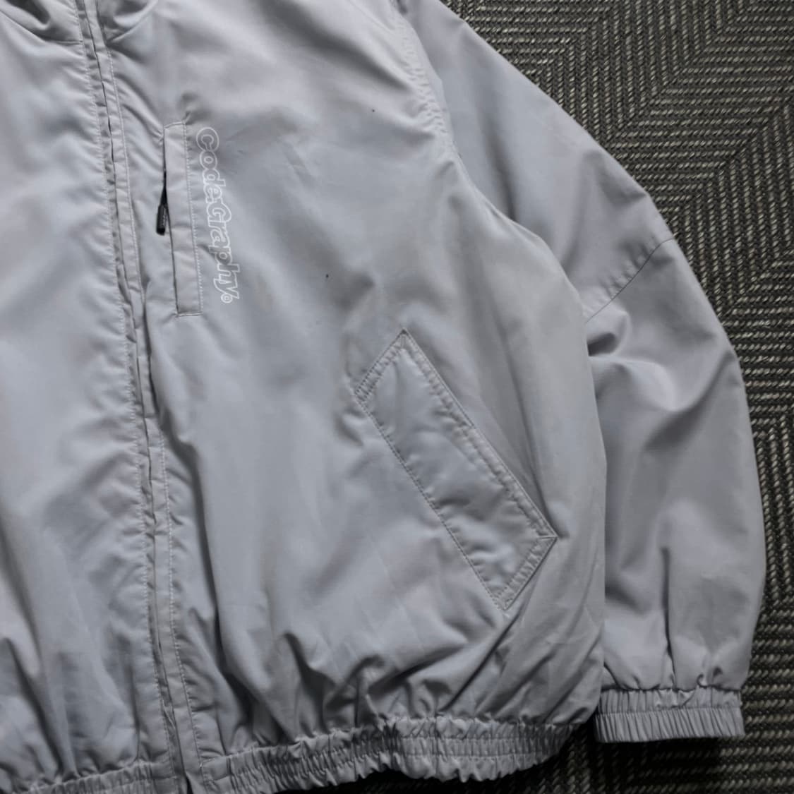 코드그라피 스펠로고 유틸리티 바람막이 자켓y 4501 상품이미지4