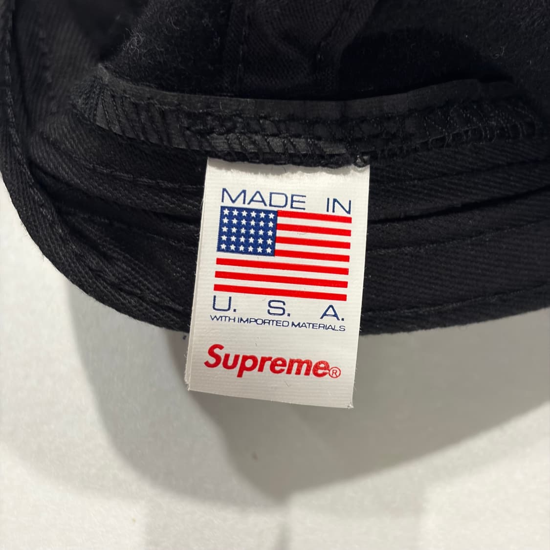 슈프림 6패널 울 블랙 S 볼캡 상품이미지6