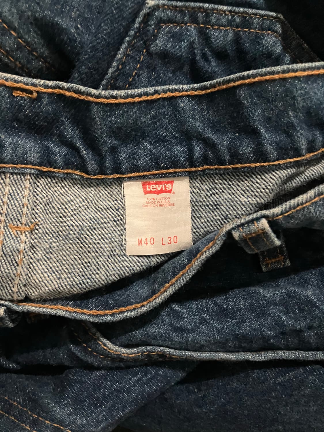 🇺🇸 90s USA 빈티지 리바이스 517 부츠컷 데님 팬츠 상품이미지6