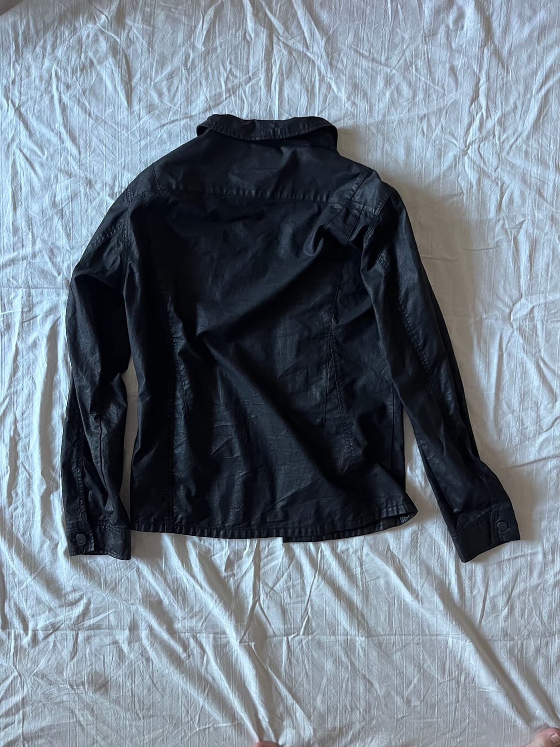 Tornado Mart wax coathing shirt jacket 상품이미지5