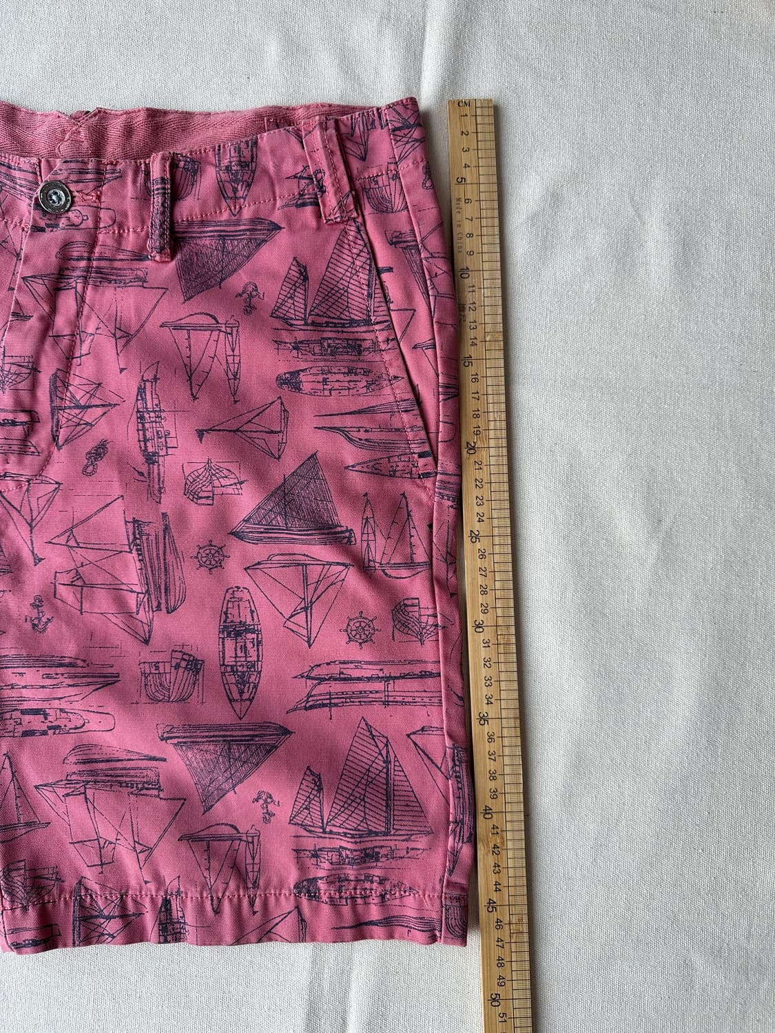 폴로 랄프로렌 노티컬 치노 쇼츠 페이디드 핑크 32 상품이미지9