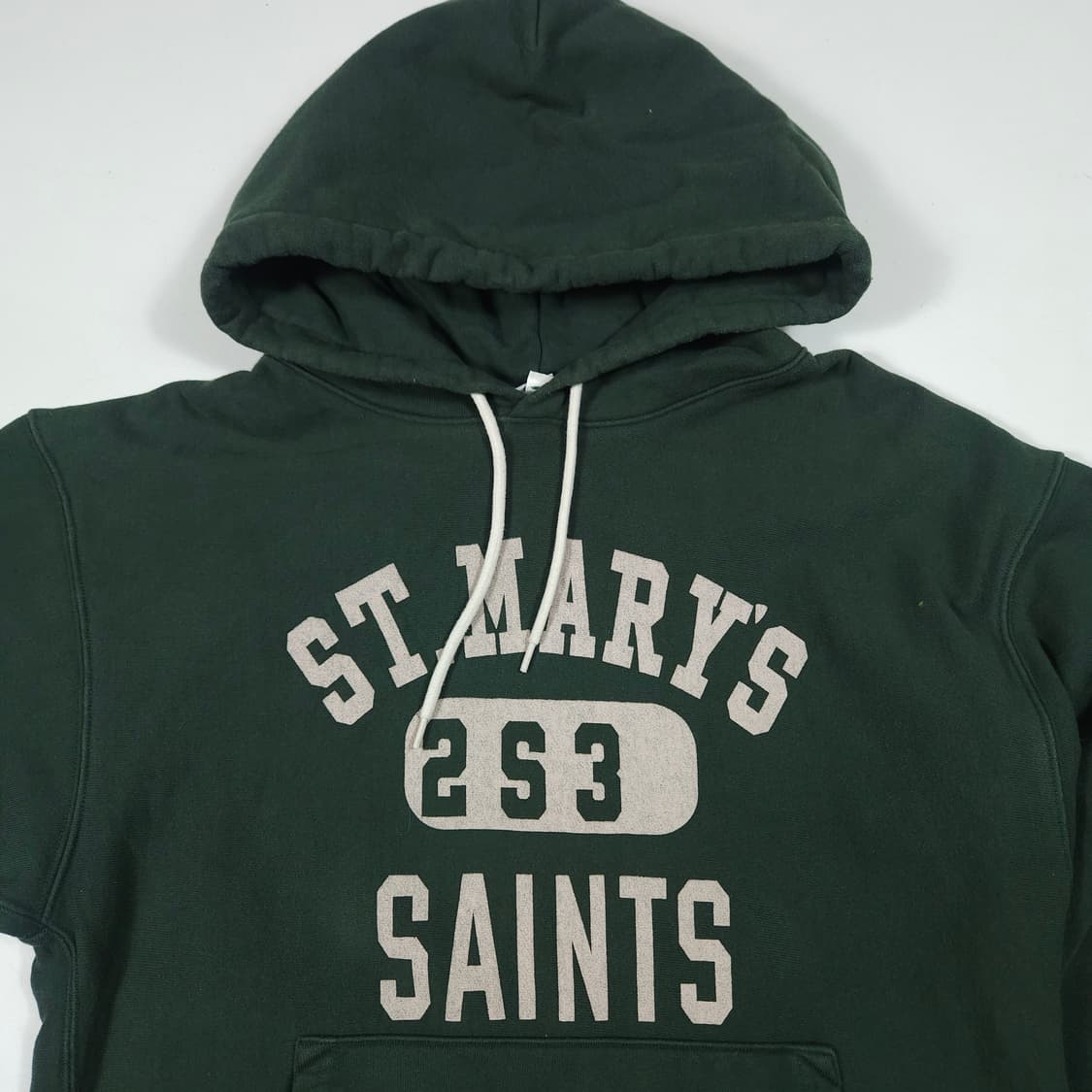 아웃스탠딩 딥그린 헤비웨이트 후드티 상품이미지2