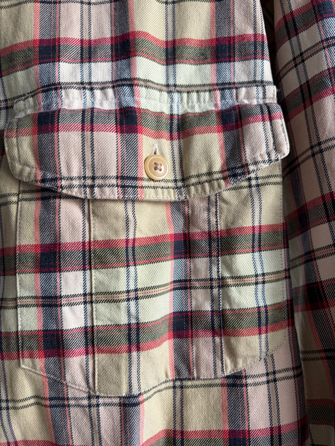 체크 패턴 빈티지 집업 자켓 상품이미지5