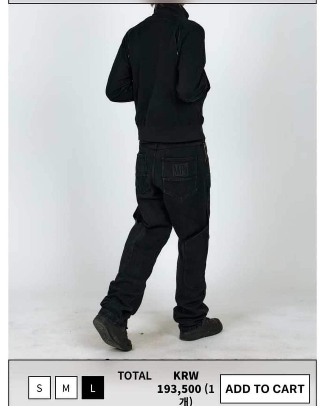 플라스틱프로덕트 MPa CALP POCKET PANTS (black) 상품이미지3