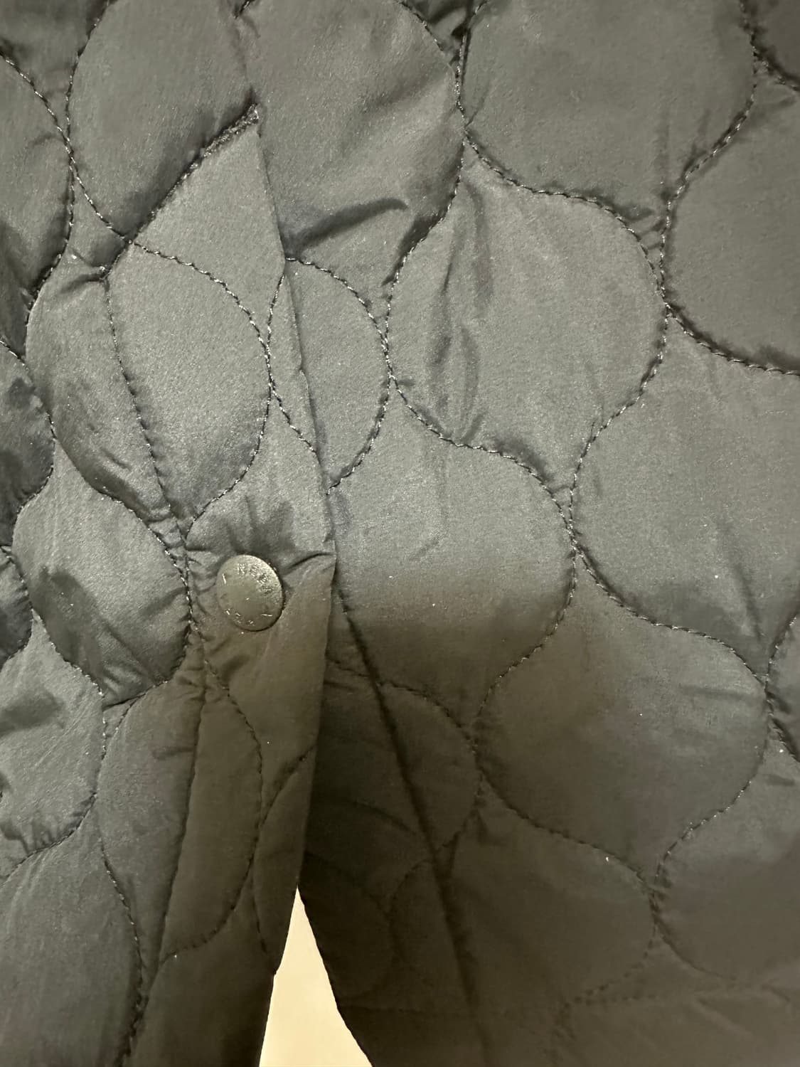 네파 퀼팅 패딩스커트 블랙 상품이미지6