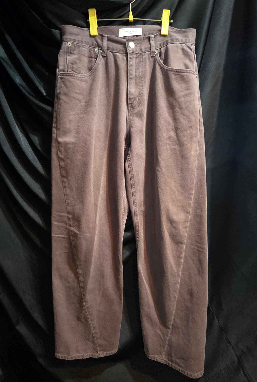 애프터프레이 와이드 슬래쉬데님 진스 상품이미지1