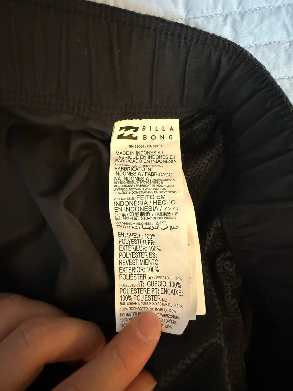 빌라봉 레이백 16 보드숏 블랙 상품이미지4