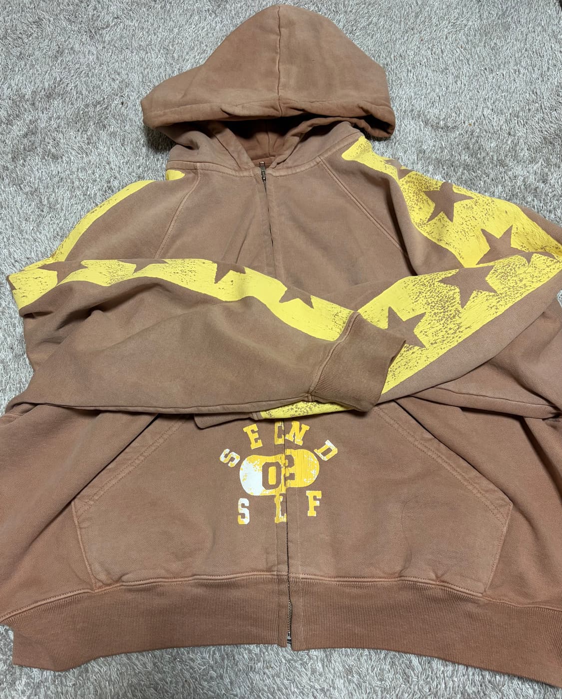 세컨드셀프 스타 후드집업 XL 상품이미지1