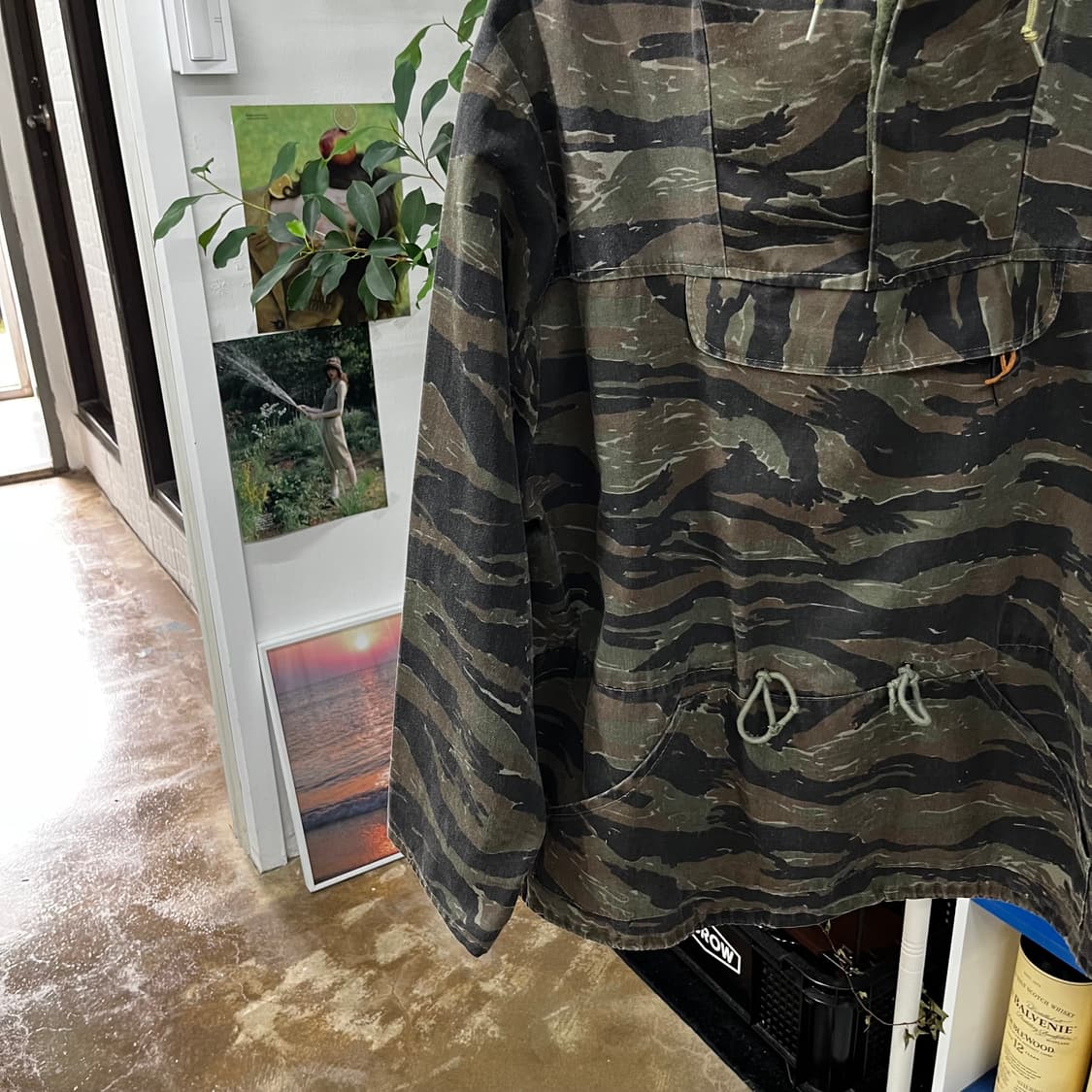 Us army 타이거 카모 아노락 XL 상품이미지3