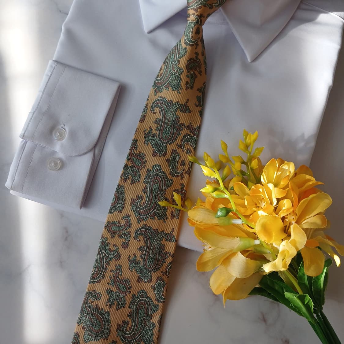 트래드 코페키스 클럽 실크 넥타이 8.3cm A+~A등급 A19005
 상품이미지4