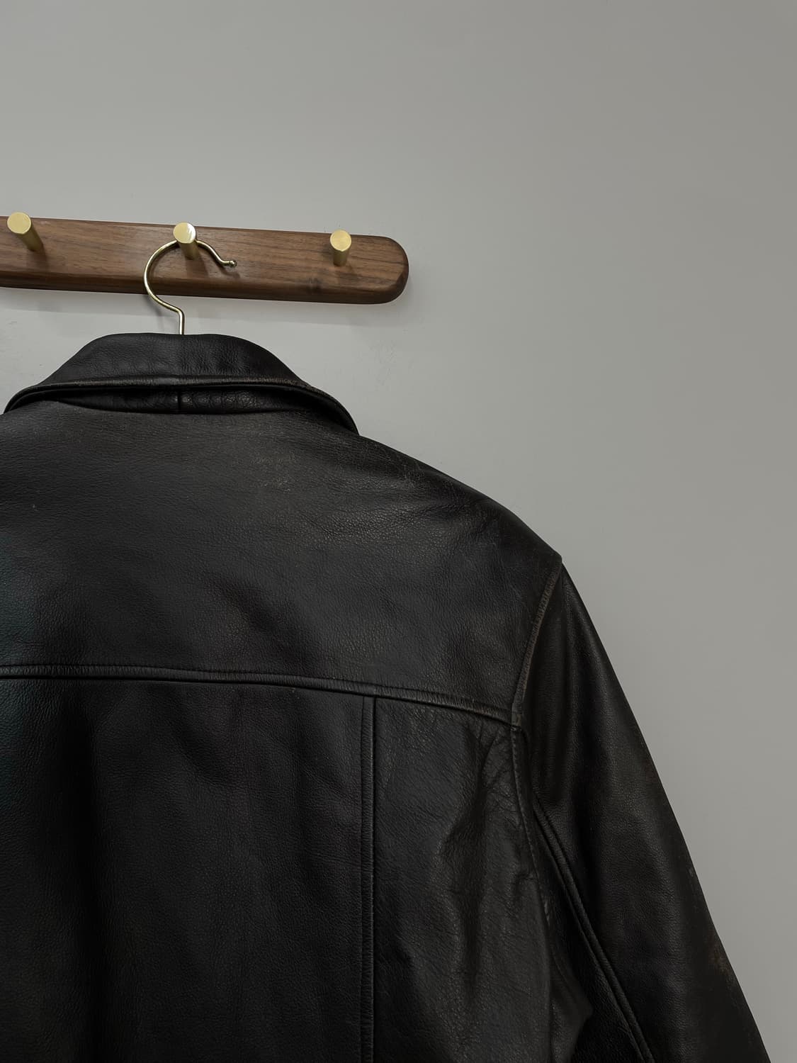TIPICOSI LEATHER 빈티지 레더 자켓 H236 상품이미지5
