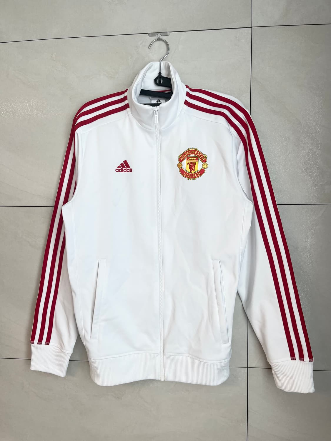 민트급 아디다스 맨체스터 유나이티드 흰,빨 져지 (90)  상품이미지3