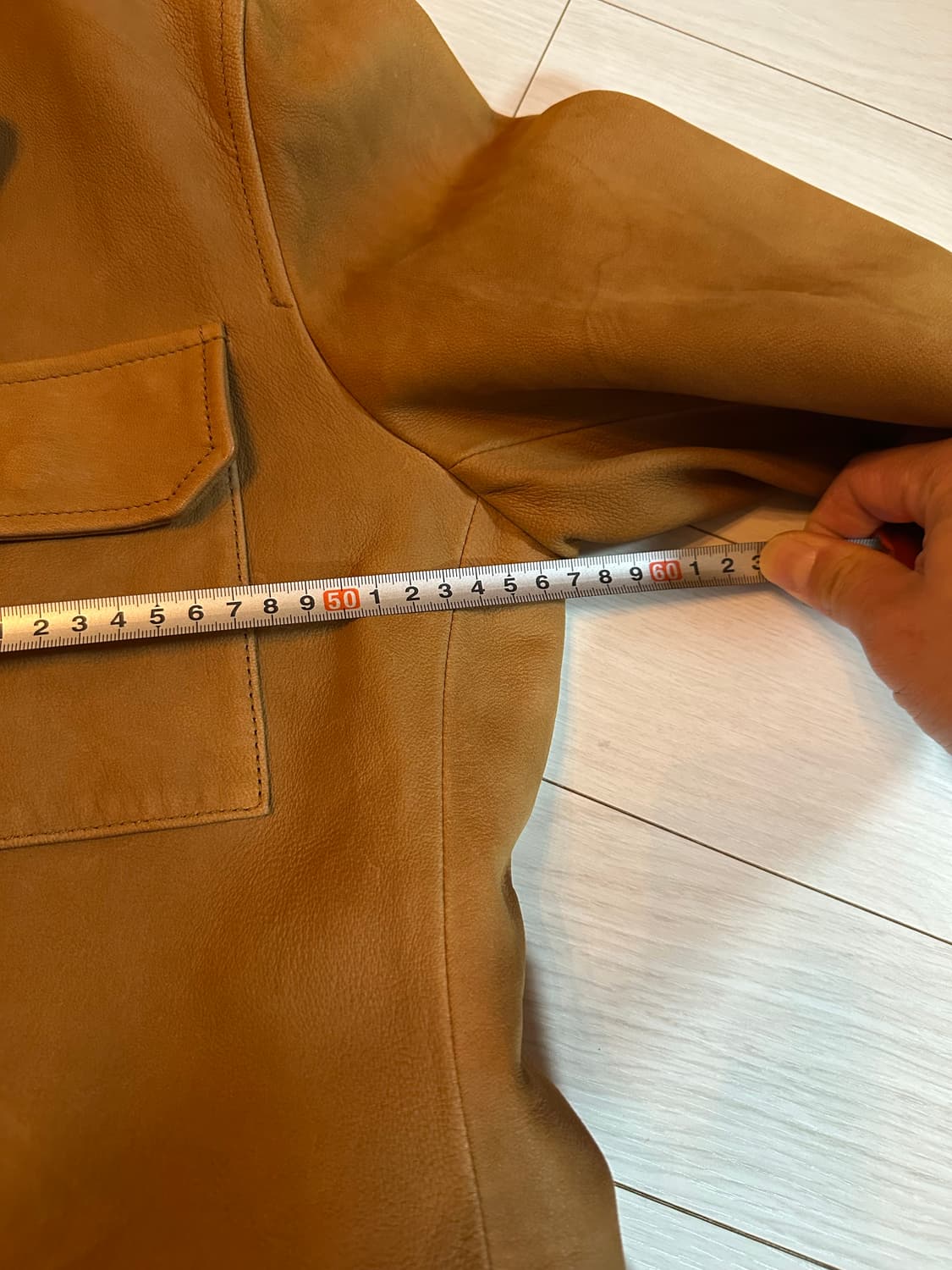 킨록 양가죽 사파리 자켓 새상품 상품이미지7