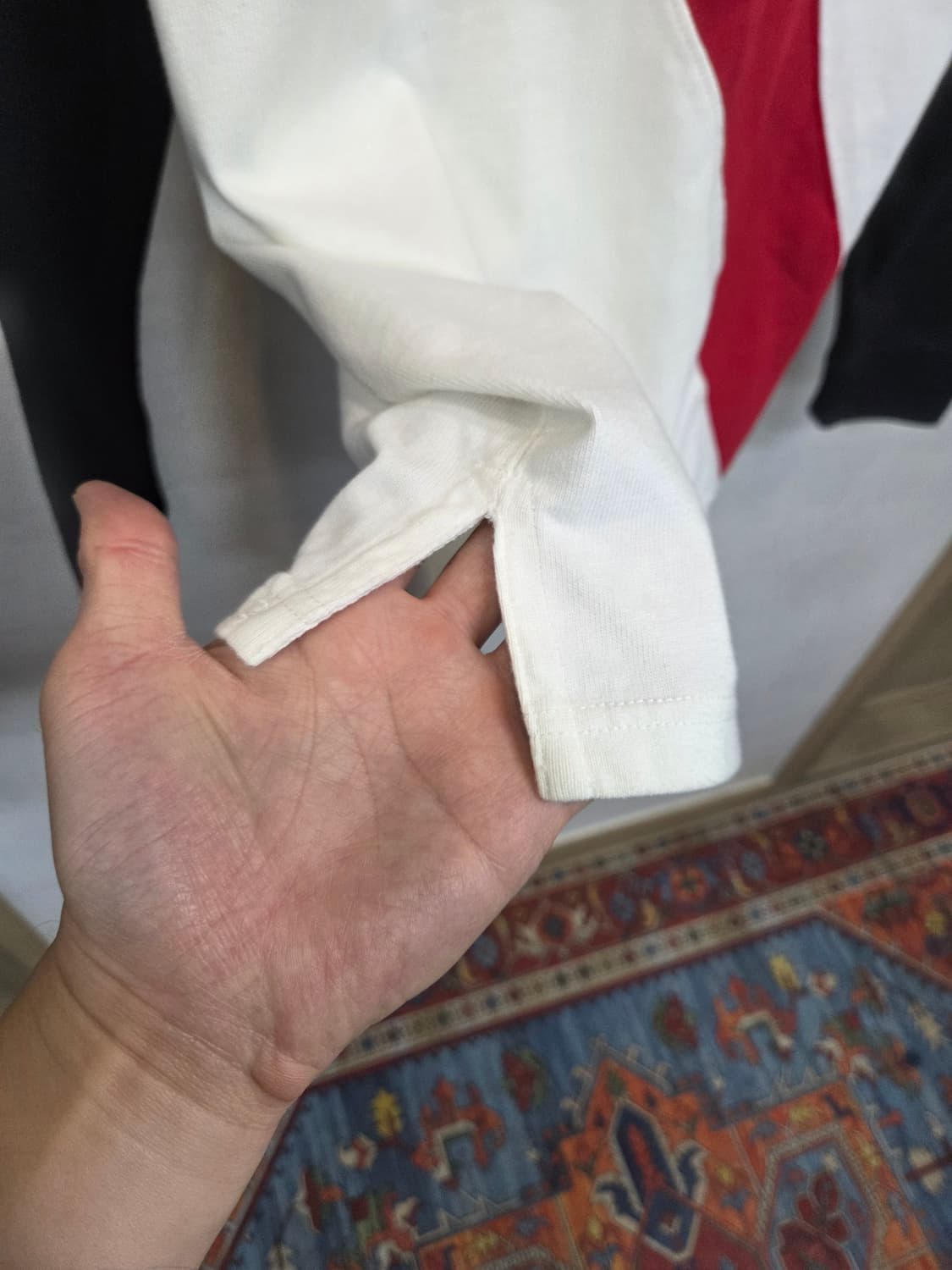 폴로랄프로렌 엘보우패치 빅로고 럭비 카라긴팔 Lg 상품이미지9