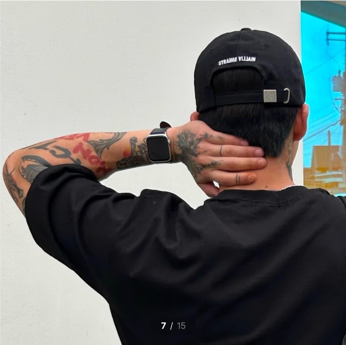 (미사용)스트레인지 빌런 25fw 인플 볼캡 Free 상품이미지3