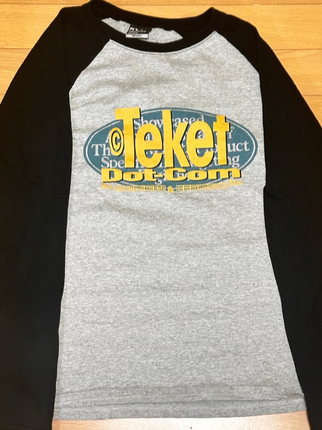 테켓 롱슬리브 DOORBELL L/S TEE-MELANGE GRAY 상품이미지1