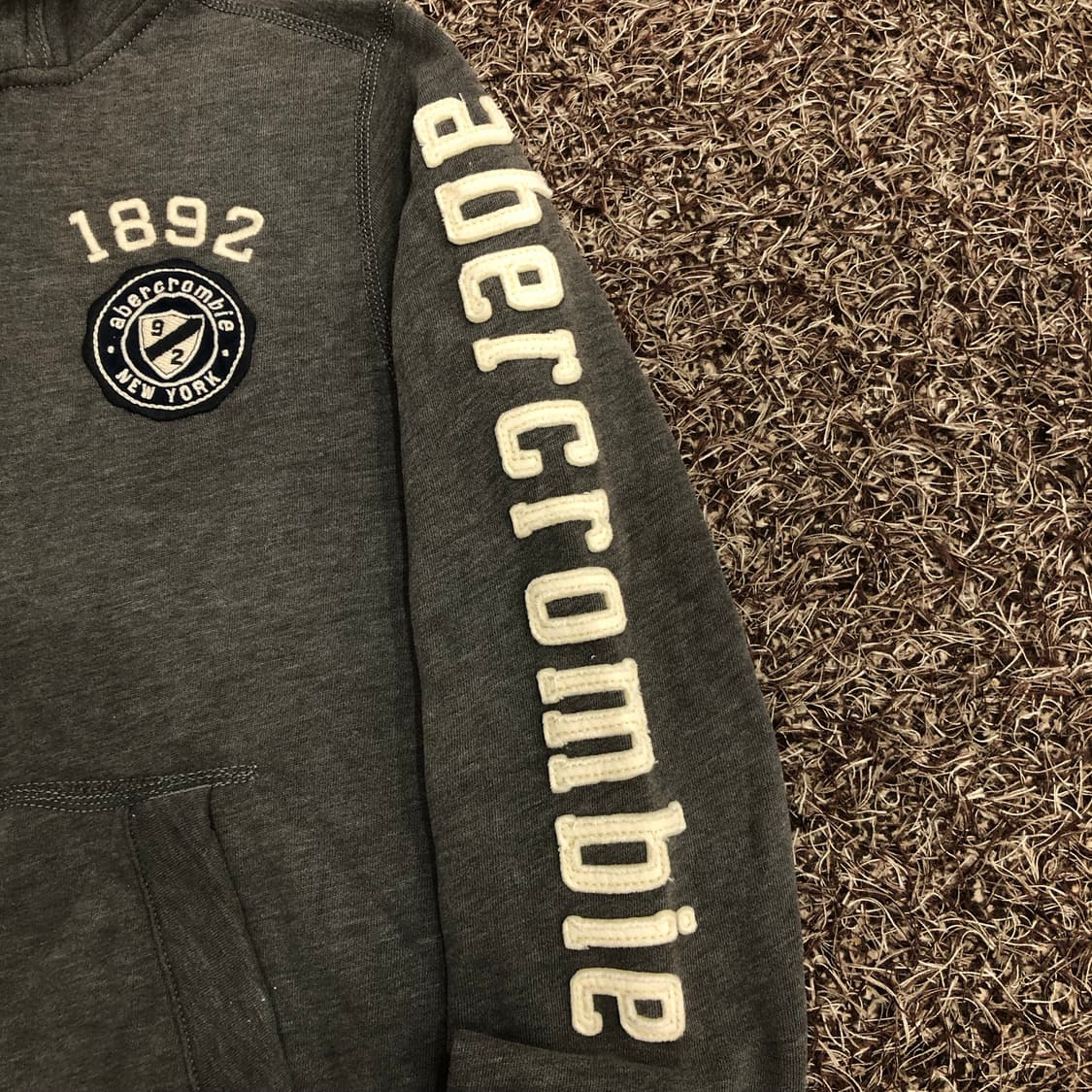 아베크롬비 걸즈 기모 후드집업 상품이미지3