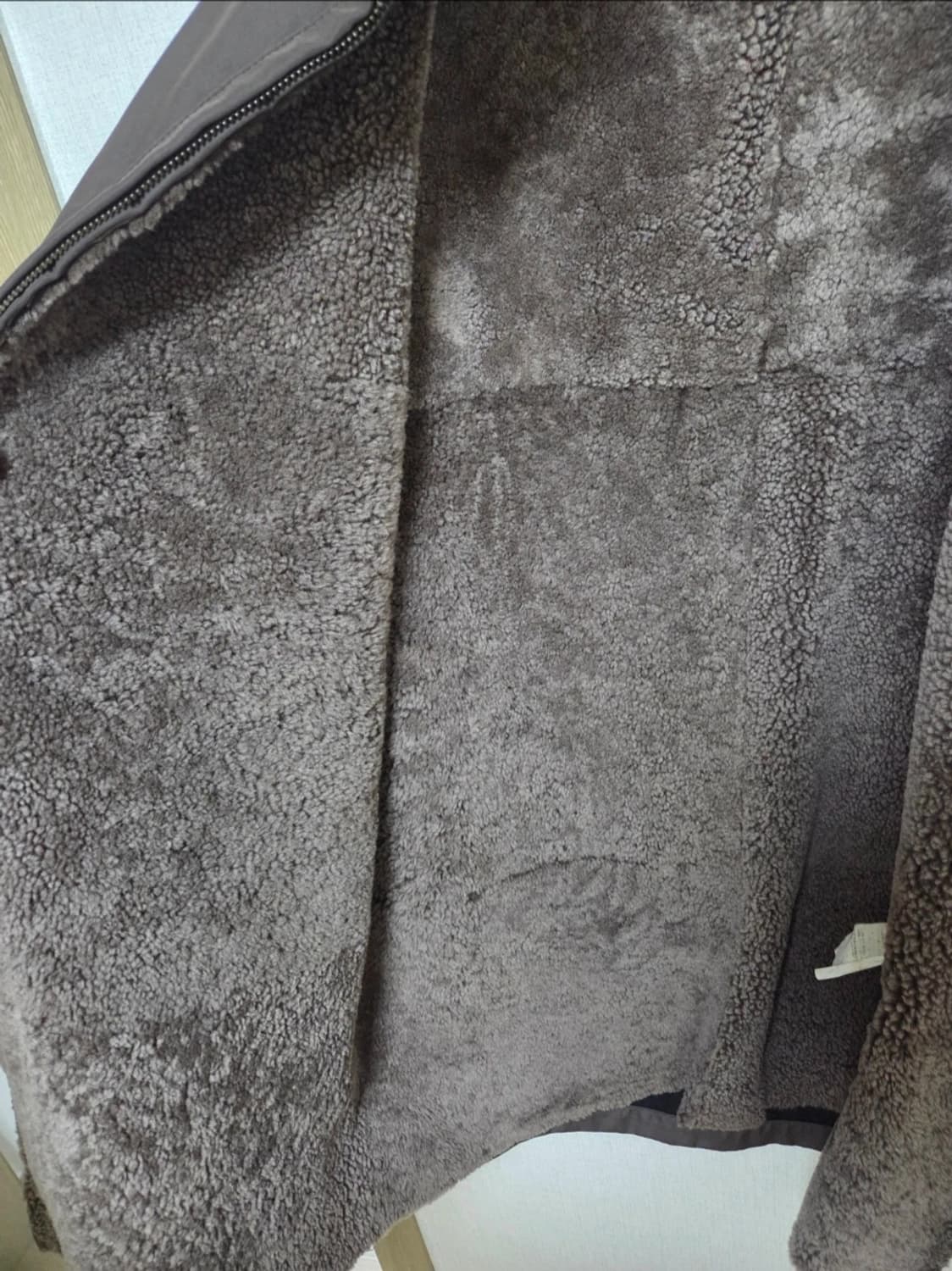 [105] 이태리제 아이그너(AIGNER) 리얼 양털 무스탕 상품이미지2