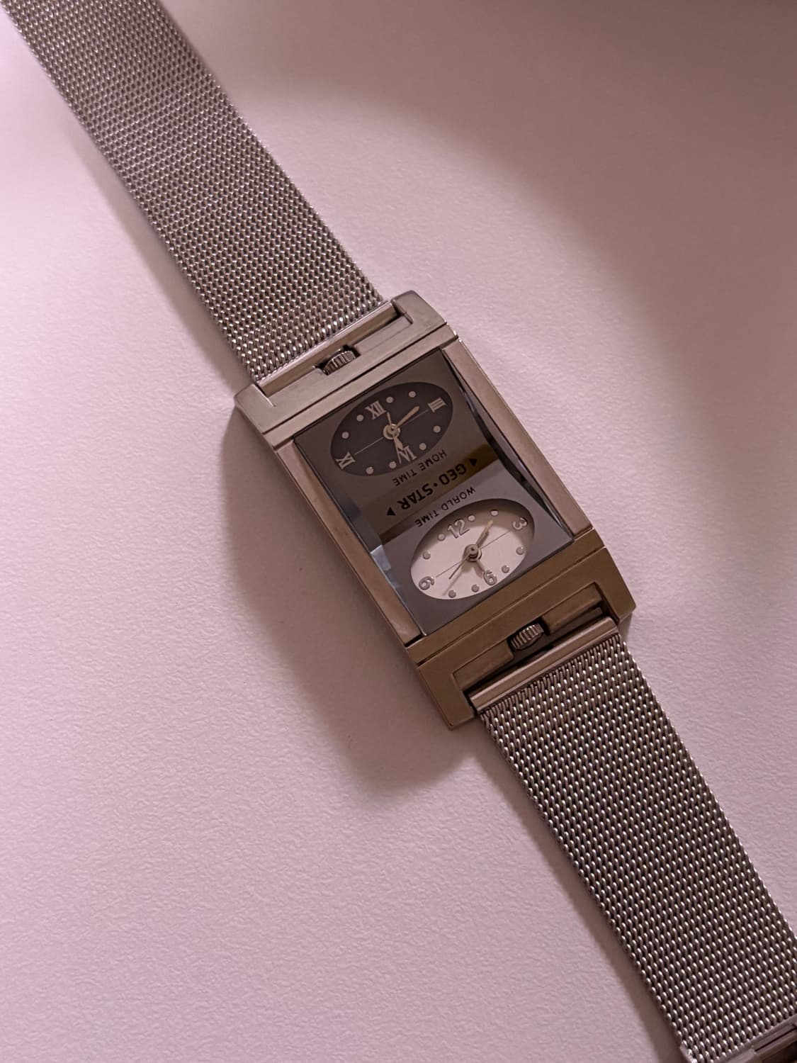 올드올즈 투다이얼 시계 - 매트그레이 상품이미지1