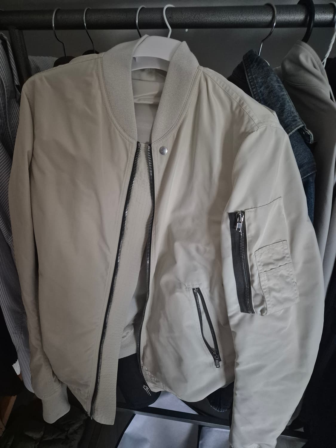 릭오웬스 플라이트 봄버 상품이미지1