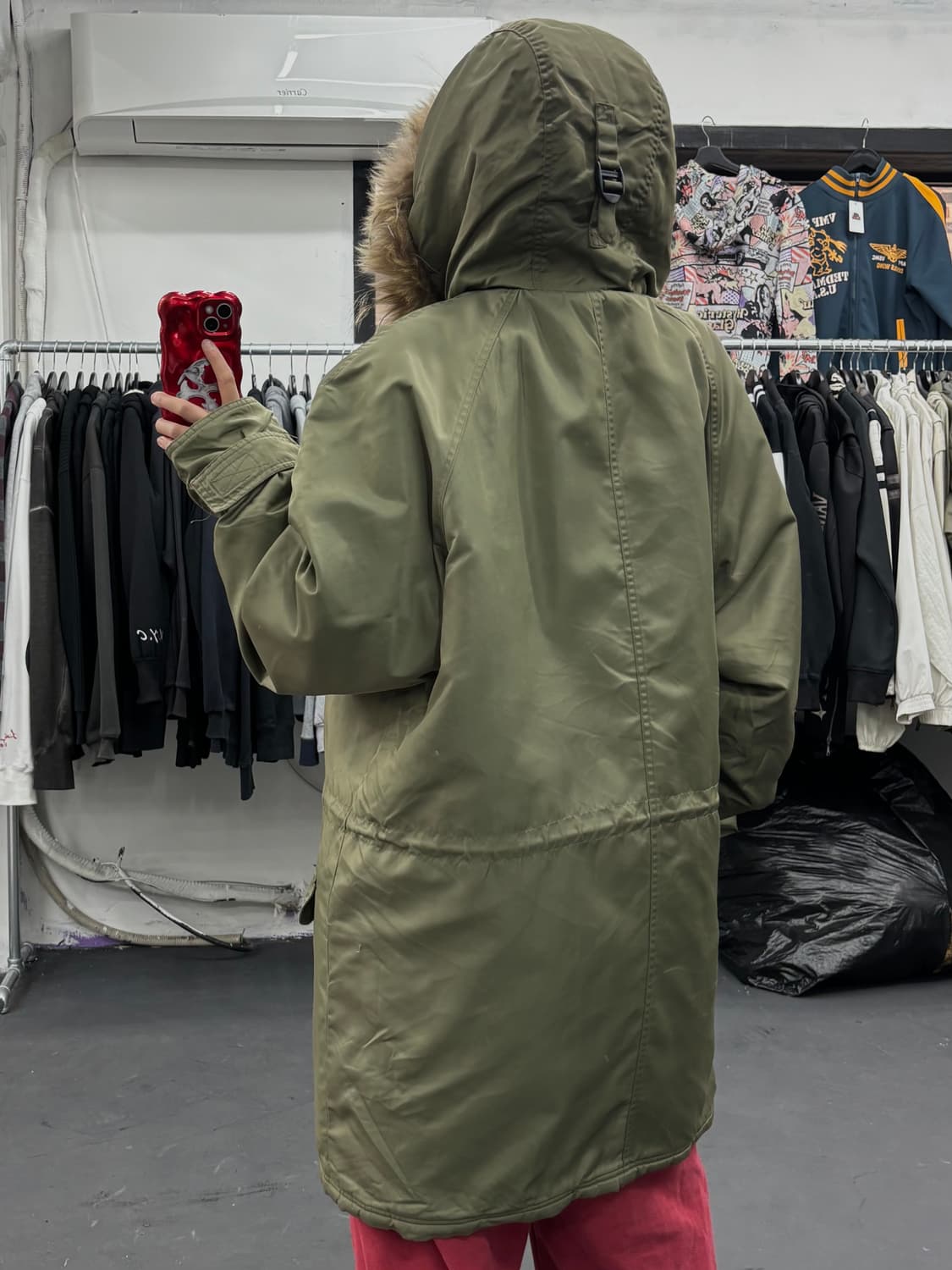 리바이스 퍼 후드 N3B 자켓 상품이미지5