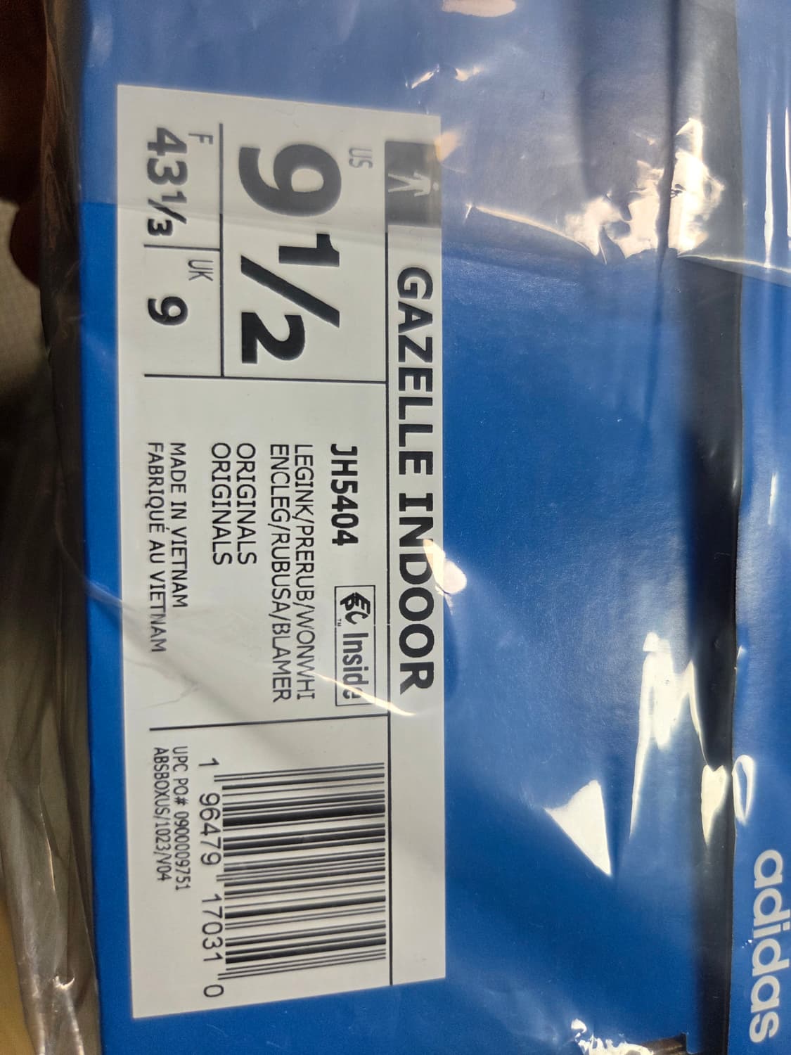 아디다스 가젤 인도어 레전드 잉크 프리러브드 루비 팝니다. 상품이미지7