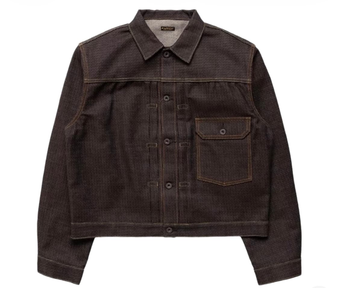 캐피탈 센츄리 데님 1세대 자켓 N5S 브라운 상품이미지1