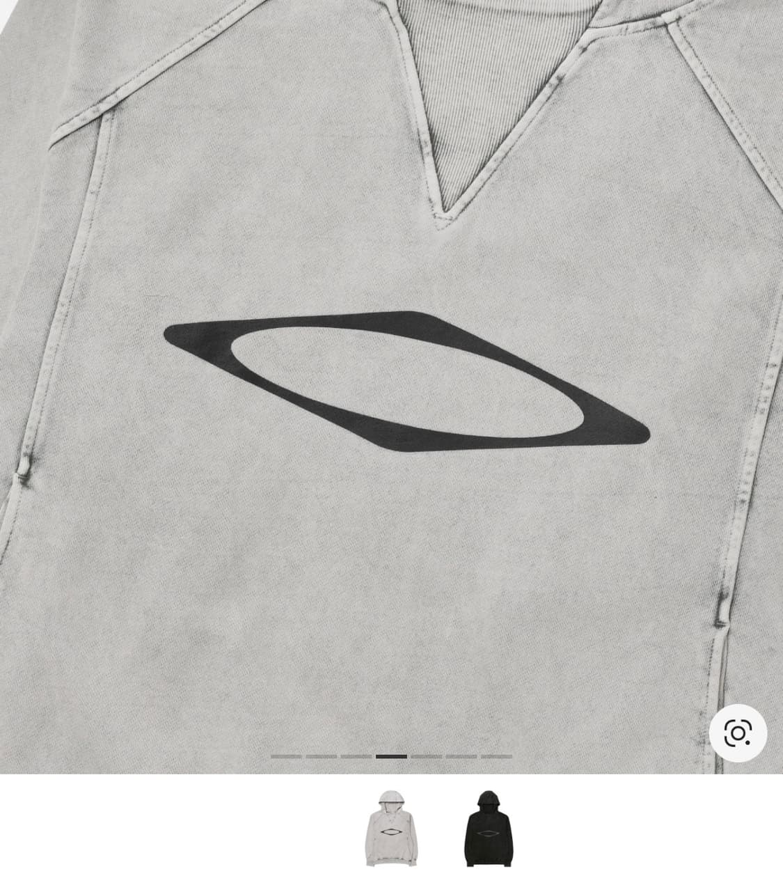 미스치프 블리치드 풀오버 후드 블리치드 카키 상품이미지4