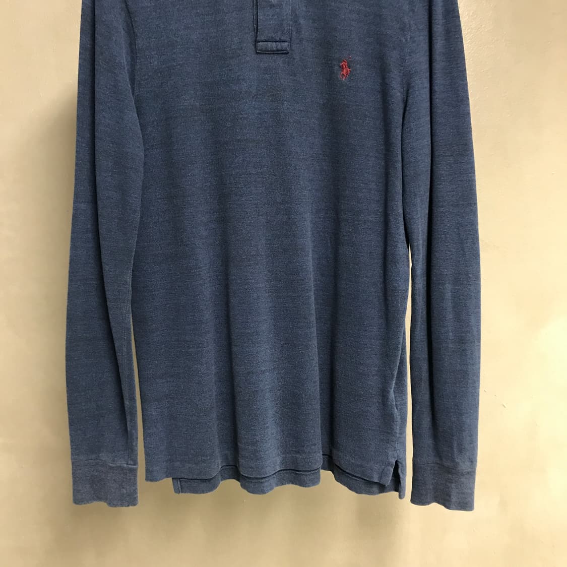 폴로 랄프로렌 PK 긴팔 카라티 네이비 S 상품이미지3
