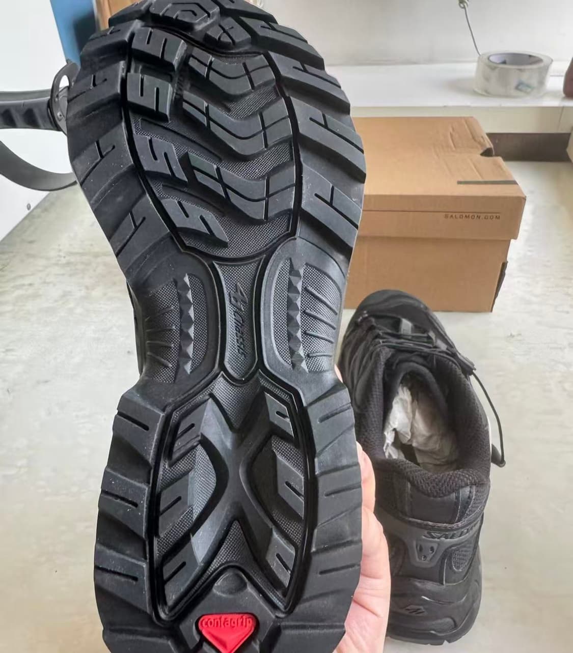 살로몬 XT-위스퍼 블랙 아스팔트 상품이미지5