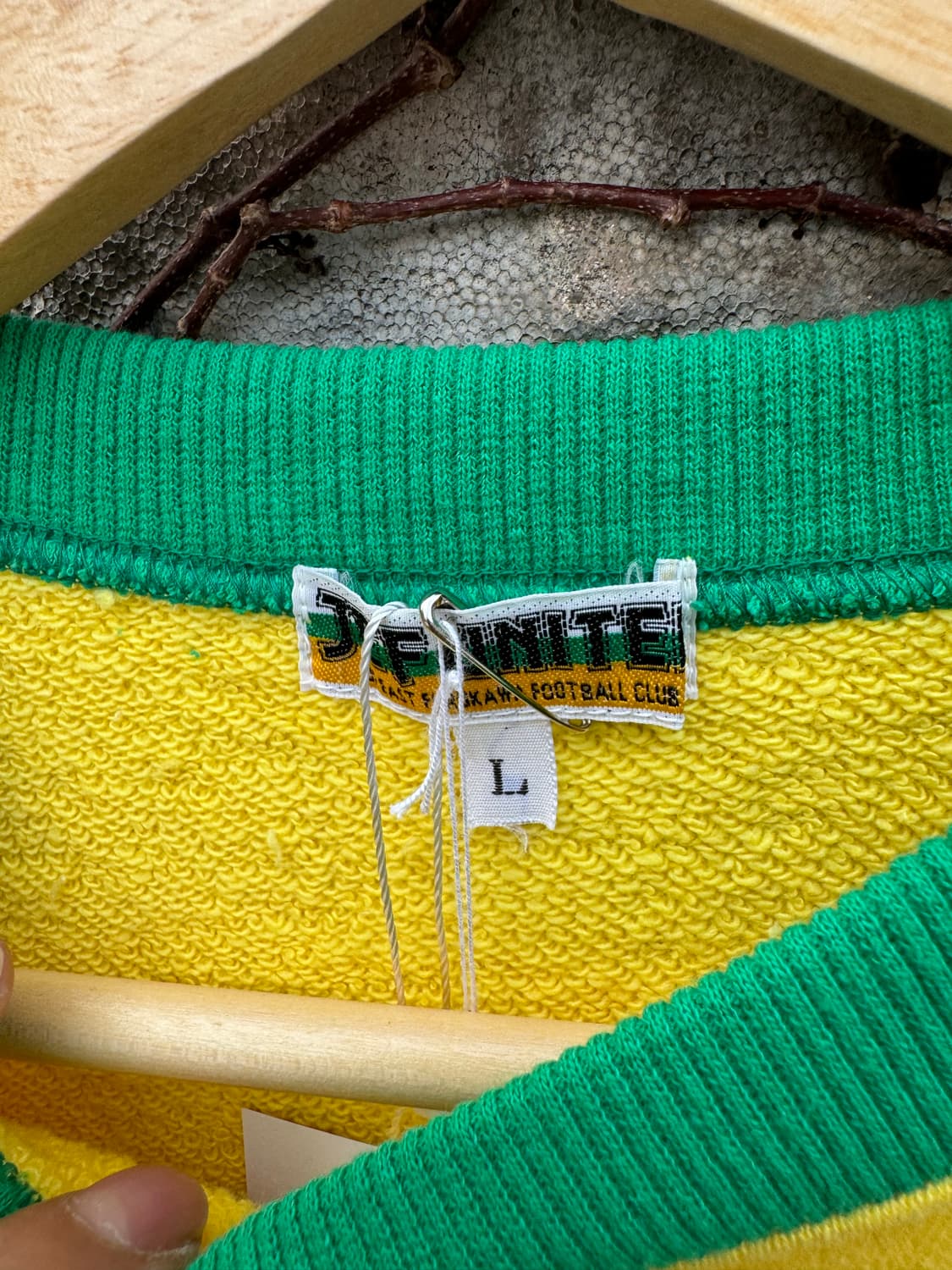 일본 빈티지 jef united 라스타 풋볼클럽 스웻 셔츠 맨투맨 L 상품이미지4