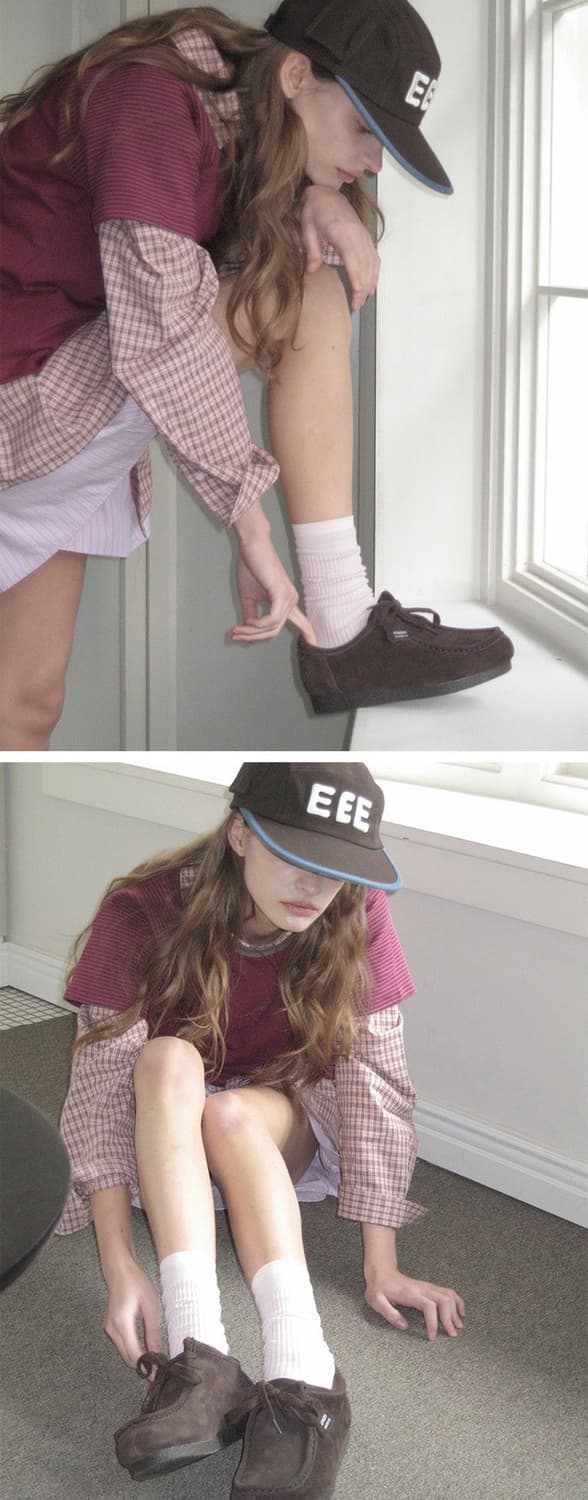 23.65 신발 (240) 모카브라운 왈라비 슈즈 상품이미지2