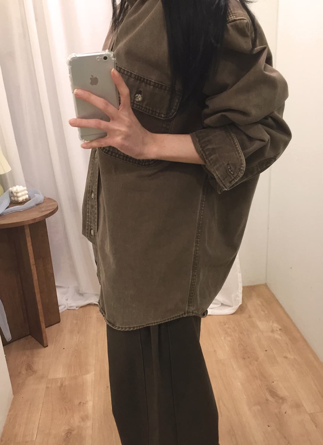 여성 칼하트 투포켓 워크셔츠 100 상품이미지4