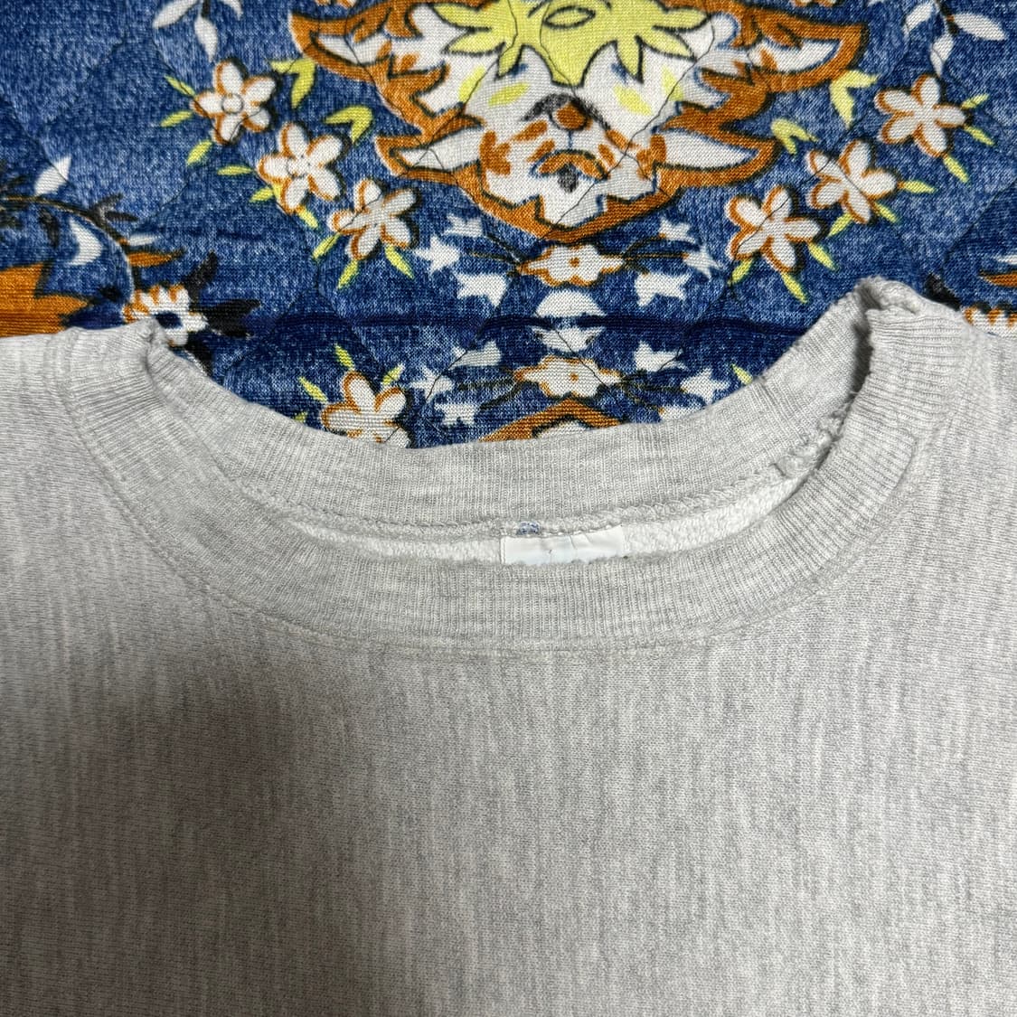 빈티지 80s USA 챔피온 리버스위브 그레이 스웻셔츠 상품이미지4