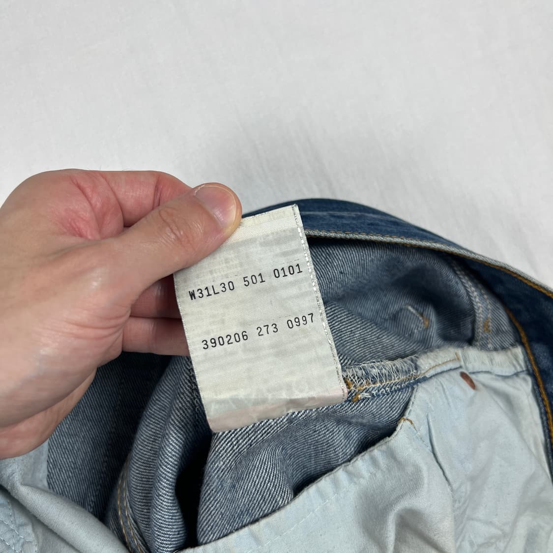 90‘s 리바이스 levis 501 데님팬츠 청바지 상품이미지10