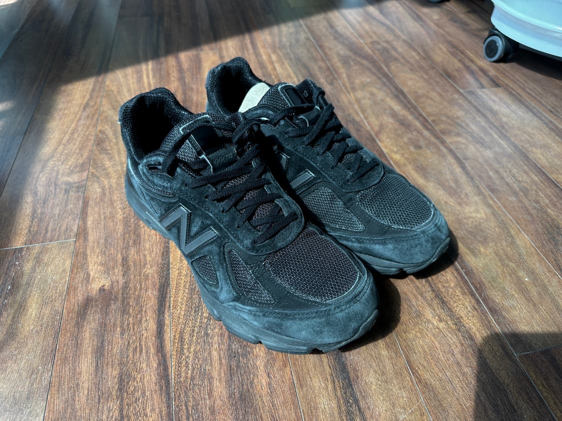 뉴발란스 990v4 트리플블랙 280 상품이미지2