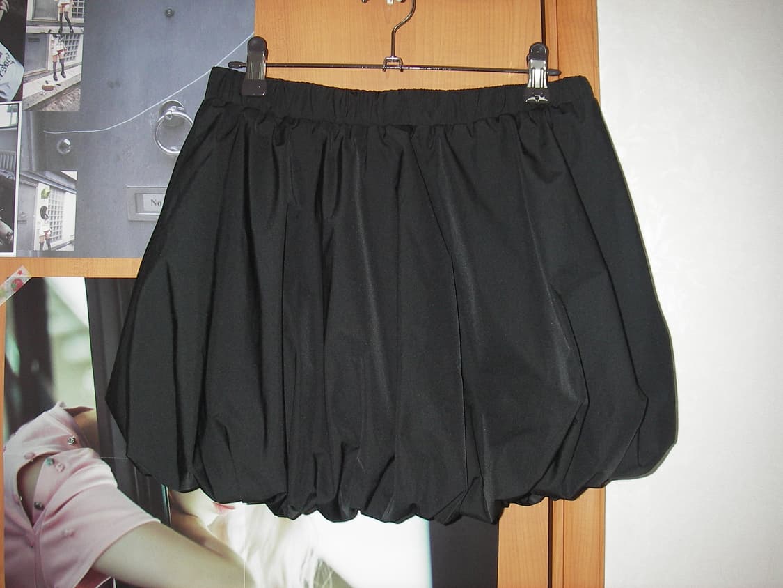 마조네 펌킨 스커트 블랙 상품이미지3